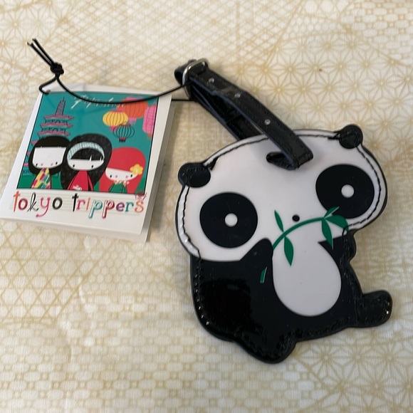 Other - Panda luggage tag NWT
